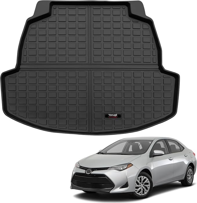 Custom Car Cargo Mats Trunk Liner All Weather TPE Protection Mat Accessories by Yonugli