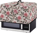 Microwave Dust Cover, Rose Heat-Resistant Waterproof Polyester Fabric Microwave by Unknown