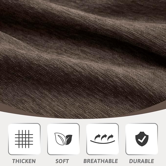 MEETSKY Couch Cover Sofa Cover Washable, Chenille Jacquard Sofa Covers - Image 2