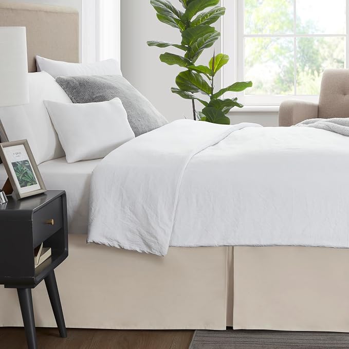 Nestl Linen Bed Skirt King Size - Image 3