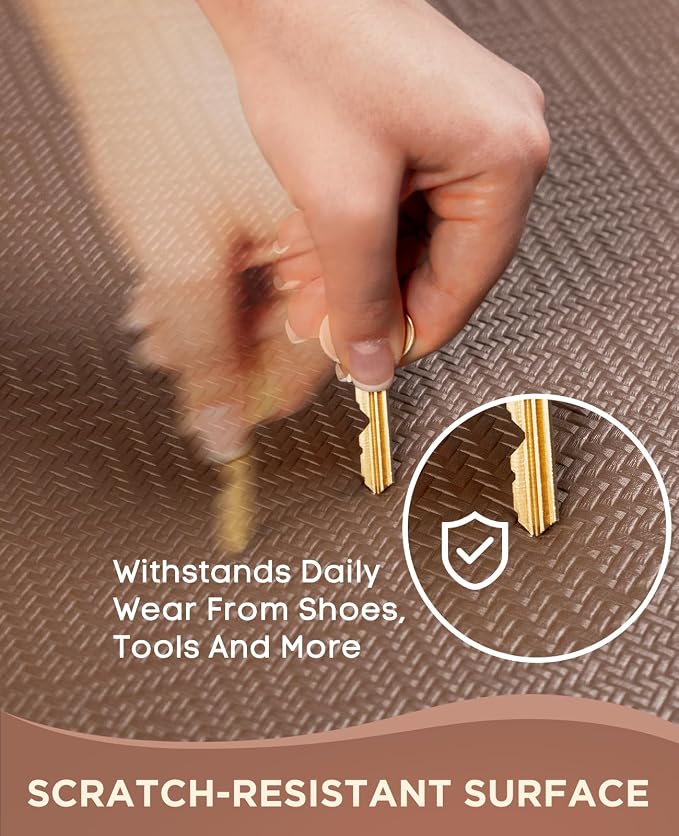 Ophanie Kitchen Mats for Floor, 3/4 inch Thick, 17x24 Anti Fatigue Cushioned Mat - Image 5