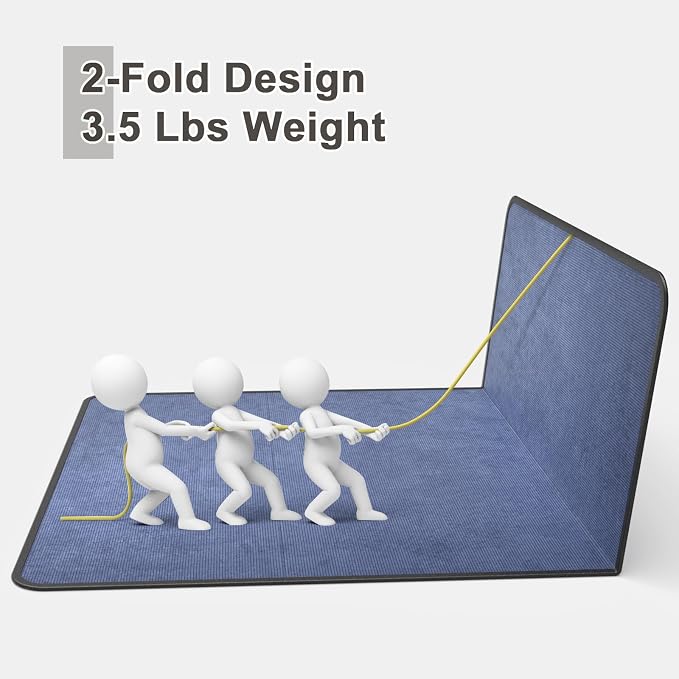 Corduroy Heavy Duty Office Chair Mat - Image 5