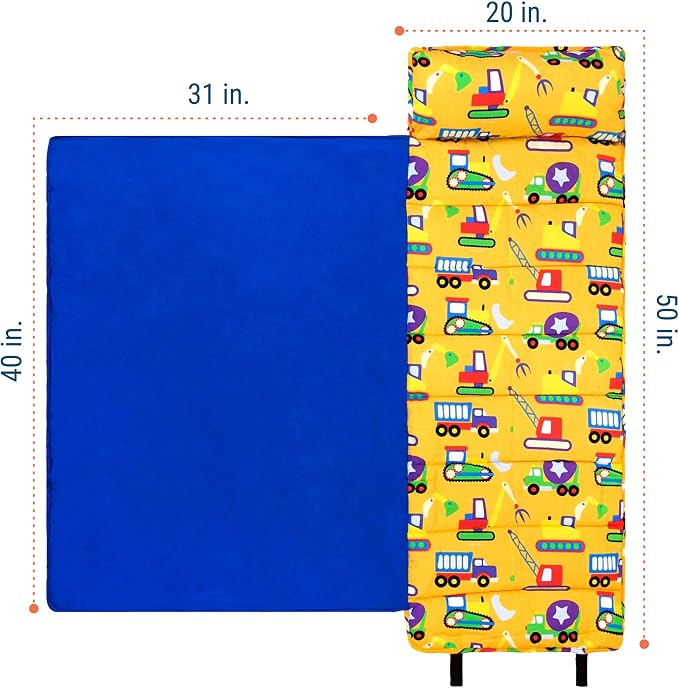 Wildkin Kids Original Nap Mat – Cozy Kids Sleep Mat - Image 5