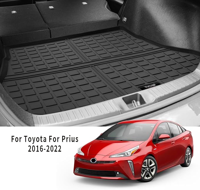 Custom for 2016-2022 Toyota Prius & Prius Prime Hatchback Cargo Mats Trunk - Image 2