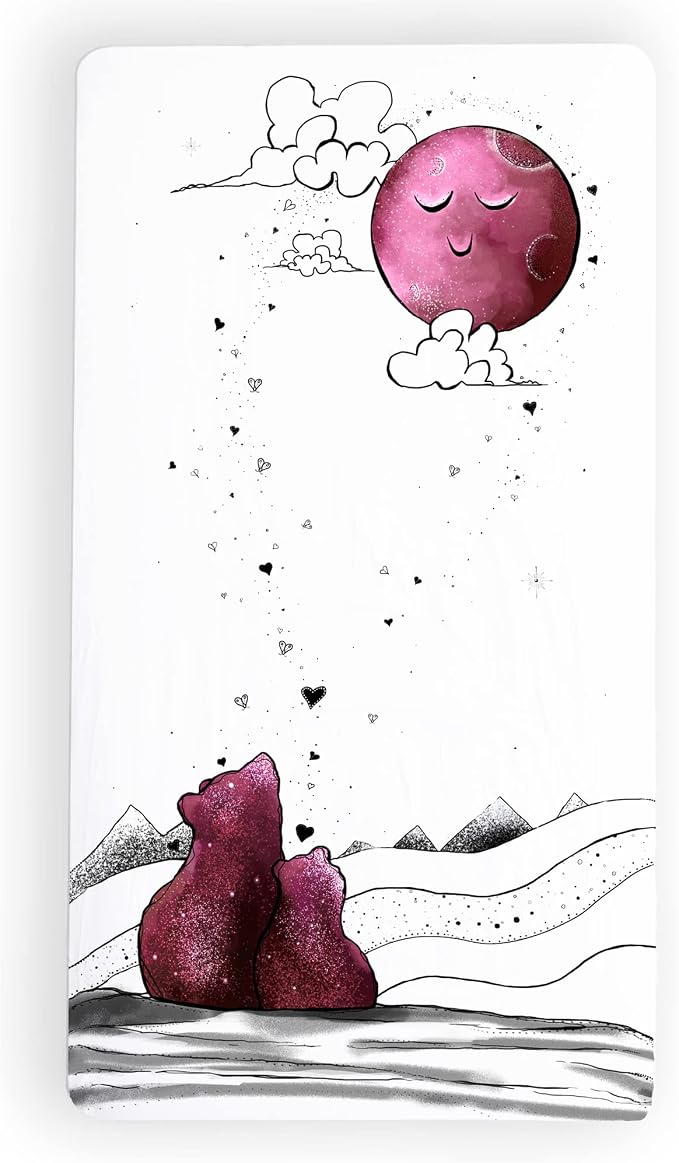 JumpOff Jo - Fitted Crib Sheet, Super Soft Breathable 100% Cotton Baby Crib by JumpOffJo