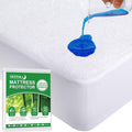 Queen Size Mattress Protector Waterproof, Smooth Top Mattress Protector by Moonsea