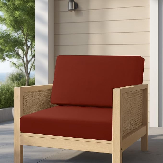 idee-home Outdoor Cushions for Patio Furniture, Outdoor Seat Cushion, - Image 2