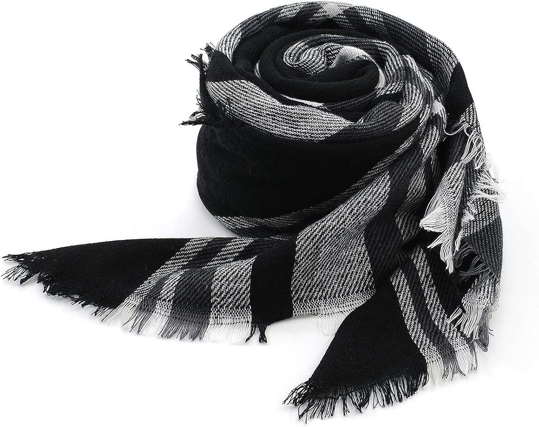 American Trends Women's Cozy Warm Winter Fall Blanket Scarf Stylish Soft Chunky - Image 5