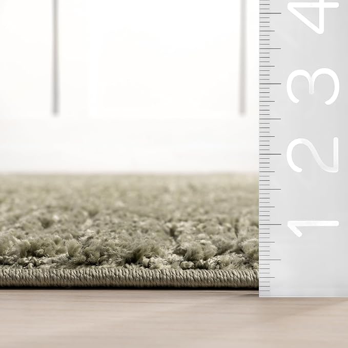 nuLOOM Kerry Green, Soft and Cozy, High Traffic, Stain Resistant, Easy Clean - Image 2