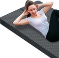 nuveti Large Exercise Mat - 15mm/20mm/30mm Thick Yoga Mat | Workout Mat by BecomeBetterYourself