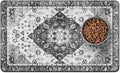 Pet Food Mats for Floor, Absorbent Dog Mat for Food and Water Dispenser Mat by Unknown