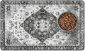 Pet Food Mats for Floor, Absorbent Dog Mat for Food and Water Dispenser Mat by Unknown