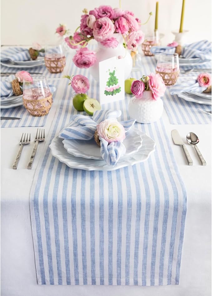 Solino Home Linen Table Runner 36 Inches by SolinoHome