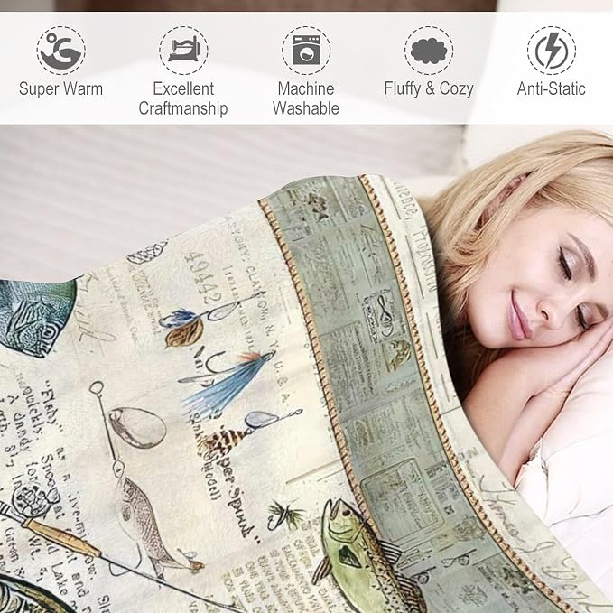 Fishing Blanket Gifts for Men and Kids - Image 6