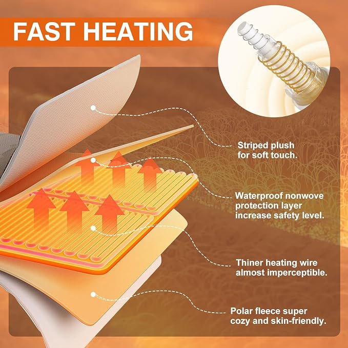 Heated Blanket - Electric Blanket - Image 6
