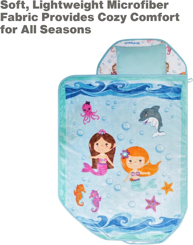EVERYDAY KIDS Cute Preschooler and Toddler Cot Nap Mat - Image 7