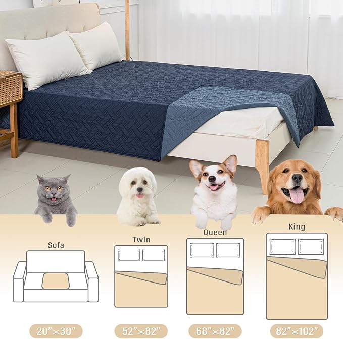 BOCTOPUG Dog Bed Cover for Pets Blankets Rug Pads for Couch Protection - Image 5