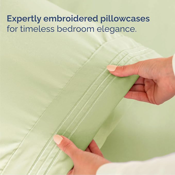 Cal King Size 4 Piece Sheet Set - Image 6