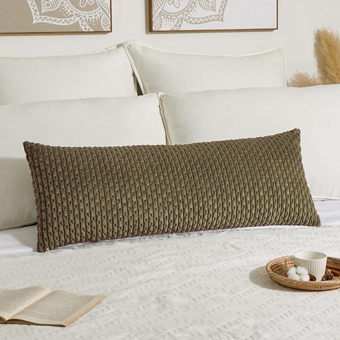 Kevin Textile 14x36 Inch Long Lumbar 1 Pack Boho Decorative Throw Pillow Cover - Image 6