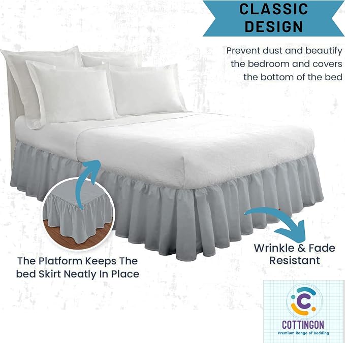 Cottingon Ruffled Bed Skirt - Image 4