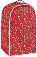 Christmas Teal Blender Cover for Kitchen Countertop Xmas Small Appliance Dust by HUISEFOR