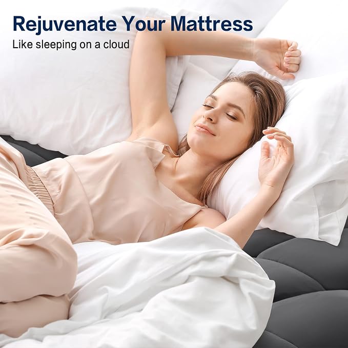 SOPAT Mattress Topper Twin Size Extra Thick Mattress Pad 8-21" Deep Pocket Soft - Image 5