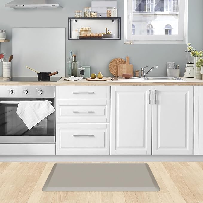 KitchenClouds Kitchen Mat Cushioned Anti Fatigue Rug 17.3"x28" Waterproof Non - Image 7