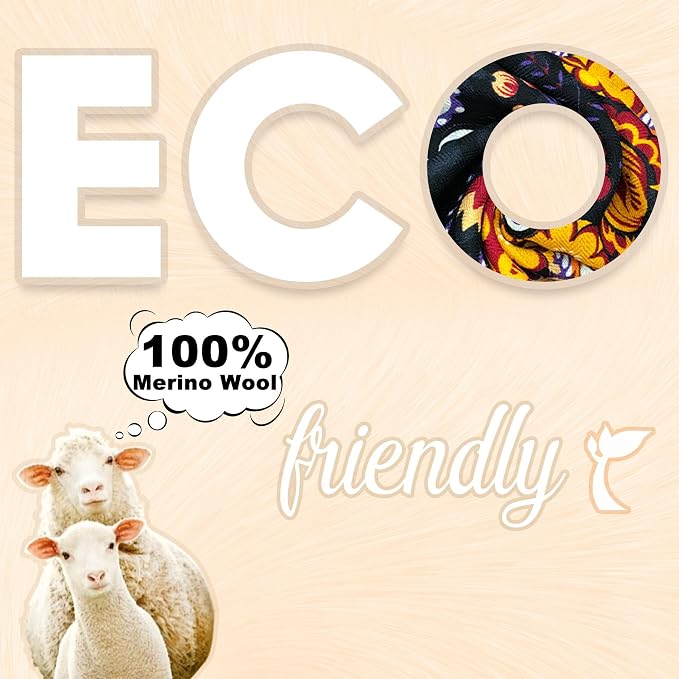 DANA XU 100% Merino Wool Pashmina Shawl - Image 2