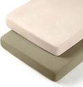 lulumoon Pack N Play Sheets: Soft & Breathable Playard Sheets by Lulumoon