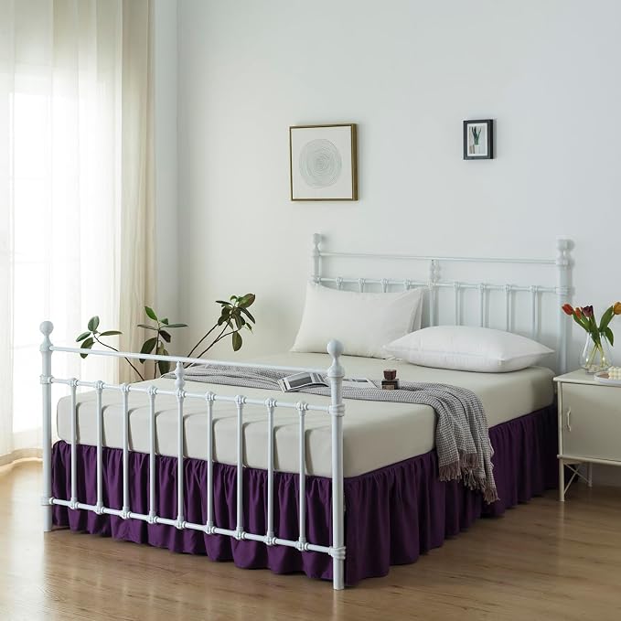 Bed Skirt Full Size Ruffled Bed Skirts - Image 6