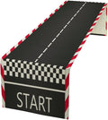 Racetrack Table Runner Runway Road Sport Racing Theme Spring Seasonal Dinner by moderw
