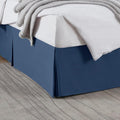 Nestl Navy Blue Full Bed Skirt by Nestl