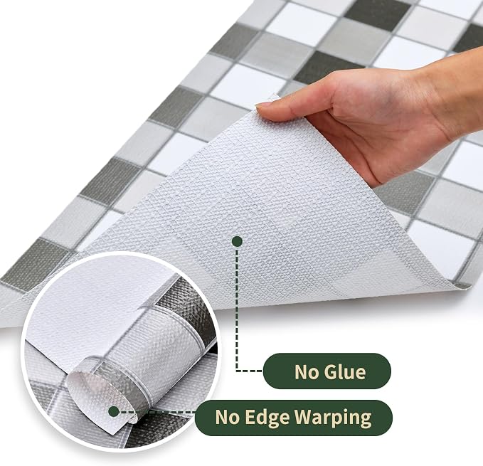 Drawer and Shelf Liner for Kitchen Cabinet: 12 in X 30 Ft Non Slip Waterproof - Image 9