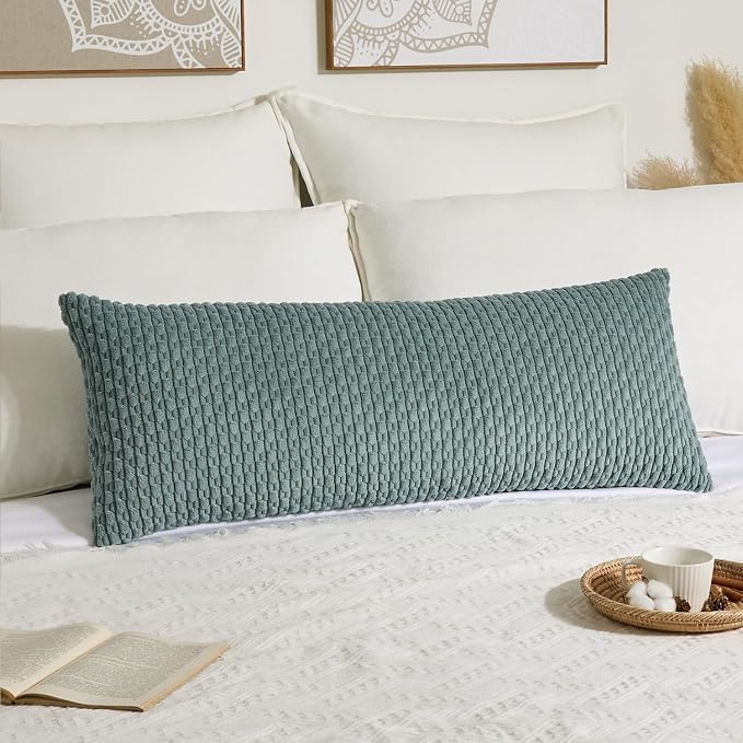 Kevin Textile 14x36 Inch Long Lumbar 1 Pack Boho Decorative Throw Pillow Cover - Image 6