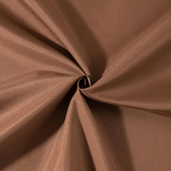 TSUTOMI Brown Bed Skirt Twin Size Ruffled Bed Skirt - Image 3