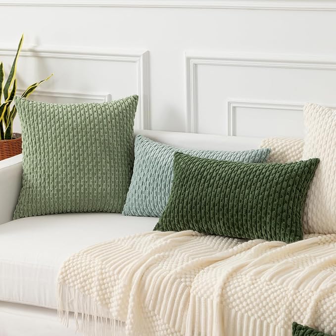 Kevin Textile 12x20 Inch Pillow Cover 1 Pack Boho Decorative Soft Striped - Image 7