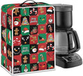 Coffee Maker Cover, Christmas Holiday Coffee Dust Cover Washable Removable by Unknown