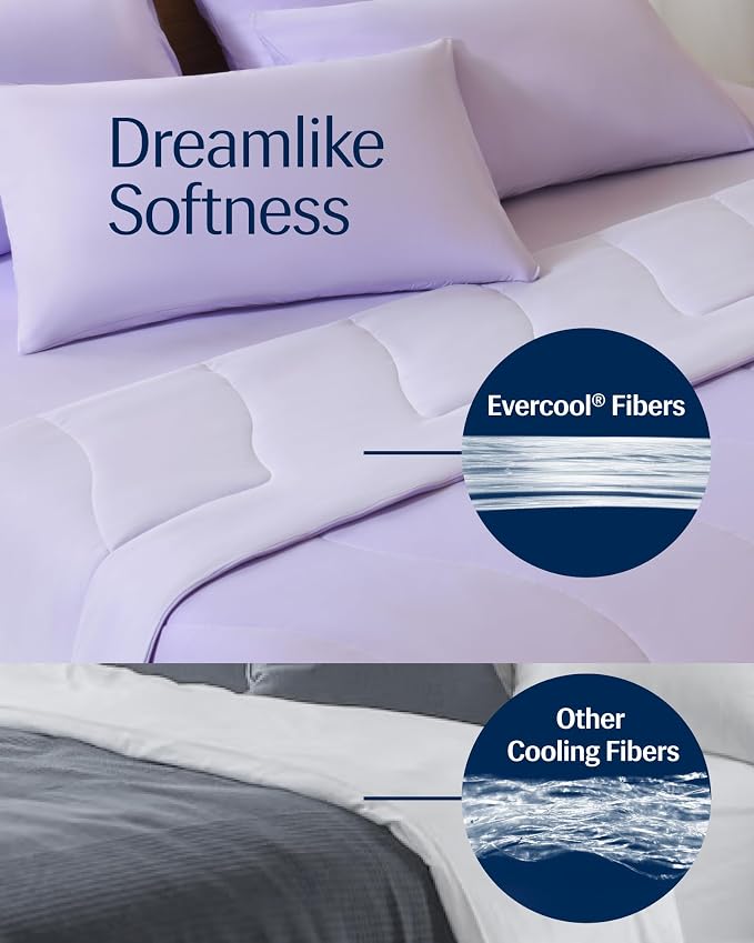 REST® Evercool® Cooling Comforter, King/Cali King, Blanket - Image 4