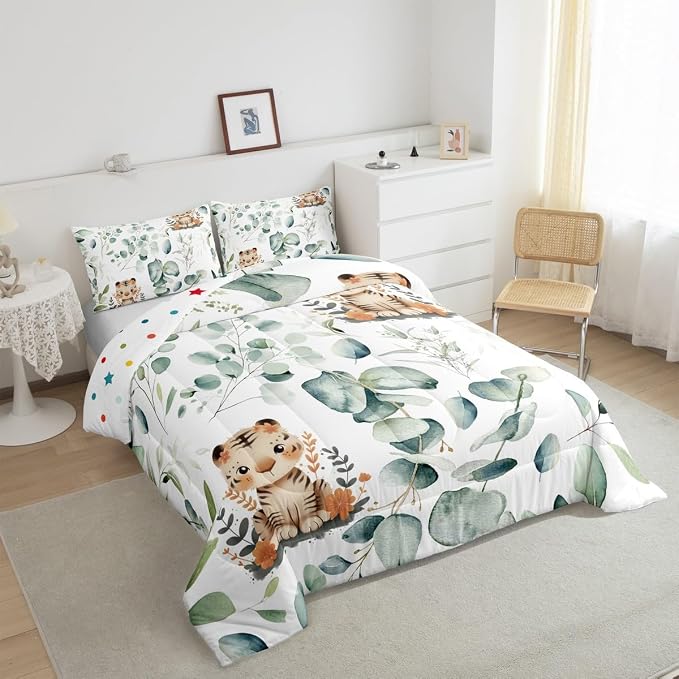 Erosebridal Kids Cute Animal Queen Size Comforter Set - Image 5
