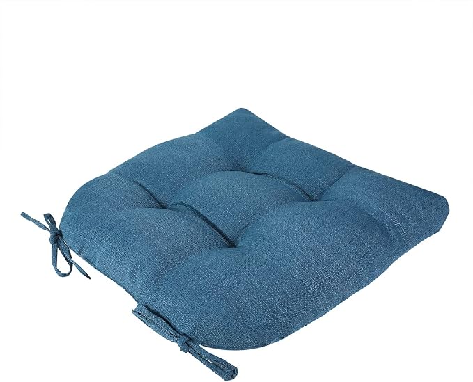 FUNHOME Outdoor Chair Cushions 19 x19 Inch, Water Resistant Tufted Seat - Image 6