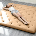 ZonLi Japanese Floor Futon Mattress Twin Size 75"x 39", 100% Cotton Cover 4'' by Zonli