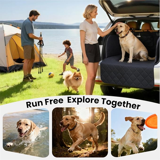 REEVAA SUV Cargo Liner for Dogs, Full Coverage Non-Slip Cargo Cover - Image 9