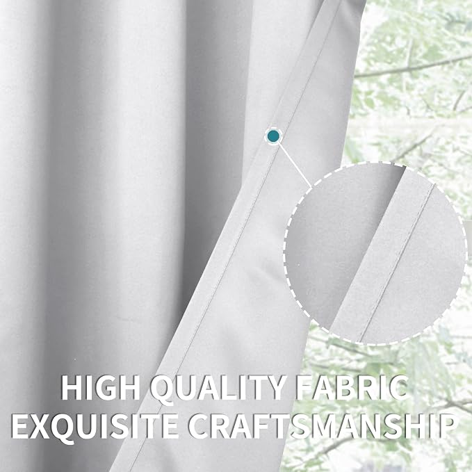 BGment Short Curtains 36 Inches Length - Image 5