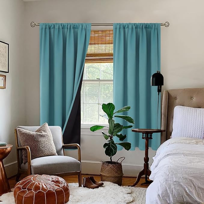 BGment Thermal Insulated 100% Blackout Curtains - Image 2