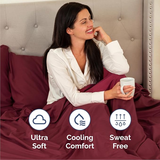 Queen Size 4 Piece Sheet Set - Image 4