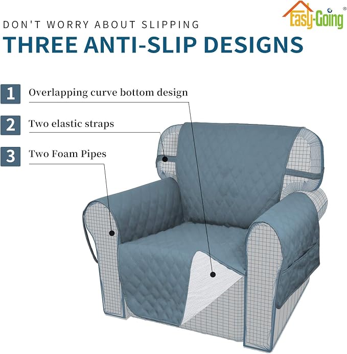 Easy-Going Sofa Slipcover Chair Cover Waterproof Couch Cover Washable Sofa - Image 3