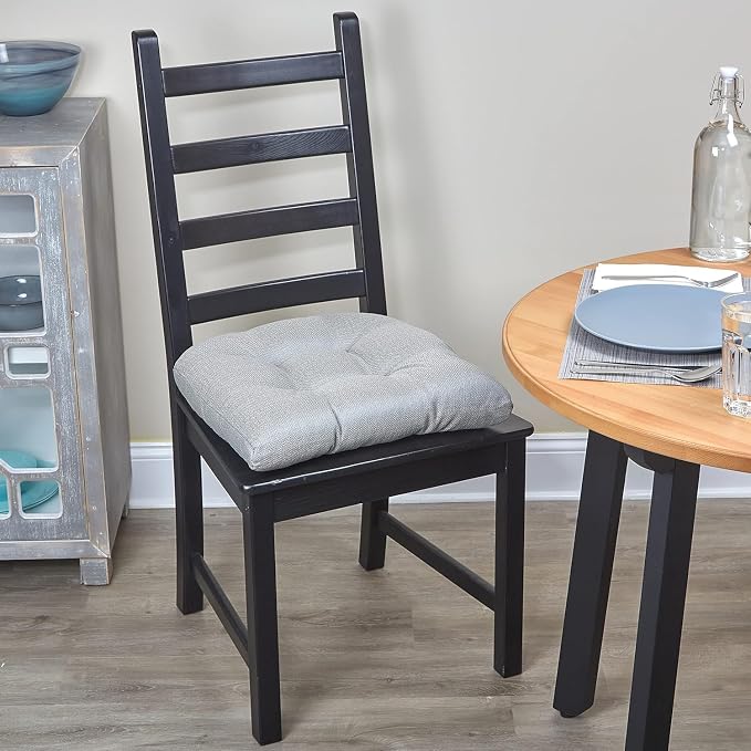 Klear Vu Gripper Overstuffed Universal Non-Slip Dining Chair Cushions - Image 7