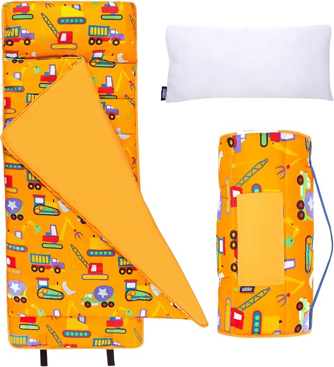 Wildkin Kids Microfiber Nap Mat – Soft Sleep Mat by Wildkin