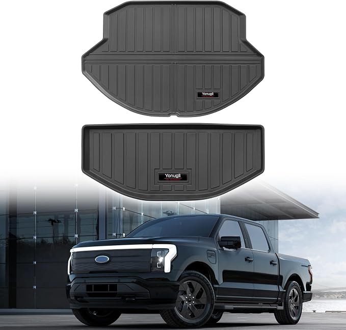 Front Trunk Mat for 2022-2026 Ford F150 Lightning Accessories Front Trunk Liner - Image 3