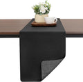 Table Runners 94 Inches Long, Dual-Sided Faux Leather Farmhouse Table Runner by Chitomars